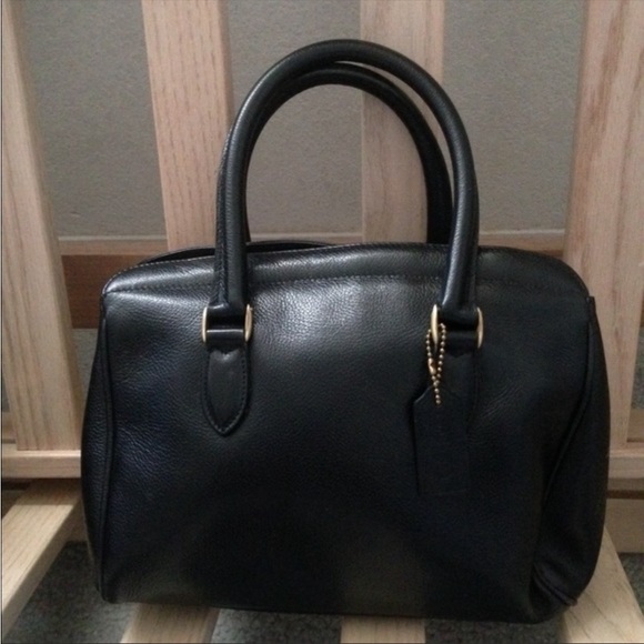 🎉HP🎉AUTHENTIC COACH BLACK VINTAGE CLASSIC MADISON BAG - Picture 9 of 11